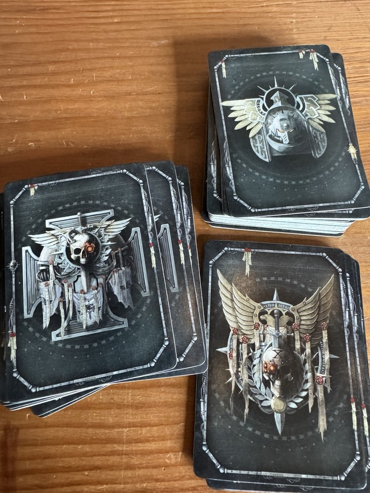 Warhammer 40K Space Marines Datacards Complete Set 8th Ed GW 2017