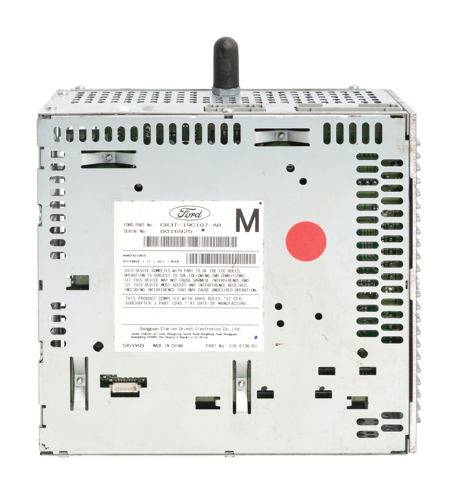 Remanufacture SERVICE for 2012 Ford Mustang AM FM CD Player Radio CR3T-19C107-AB