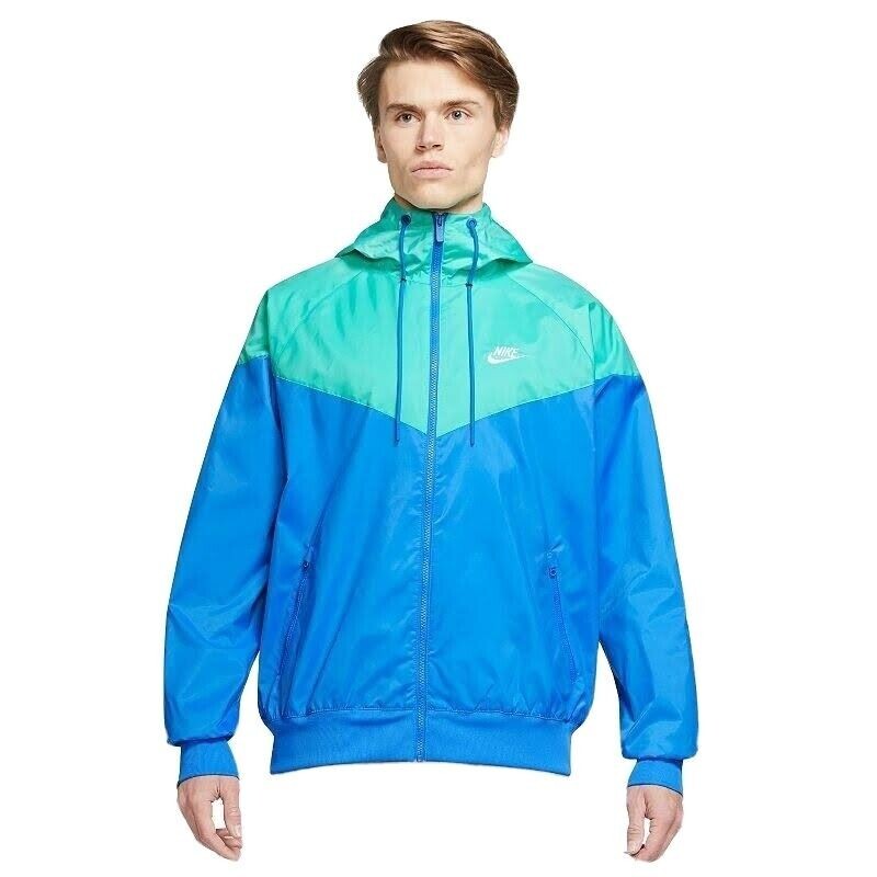 Nike $100 Windrunner Jacket DA0001-436 Tall Sportswear Blue Black Green Long NEW