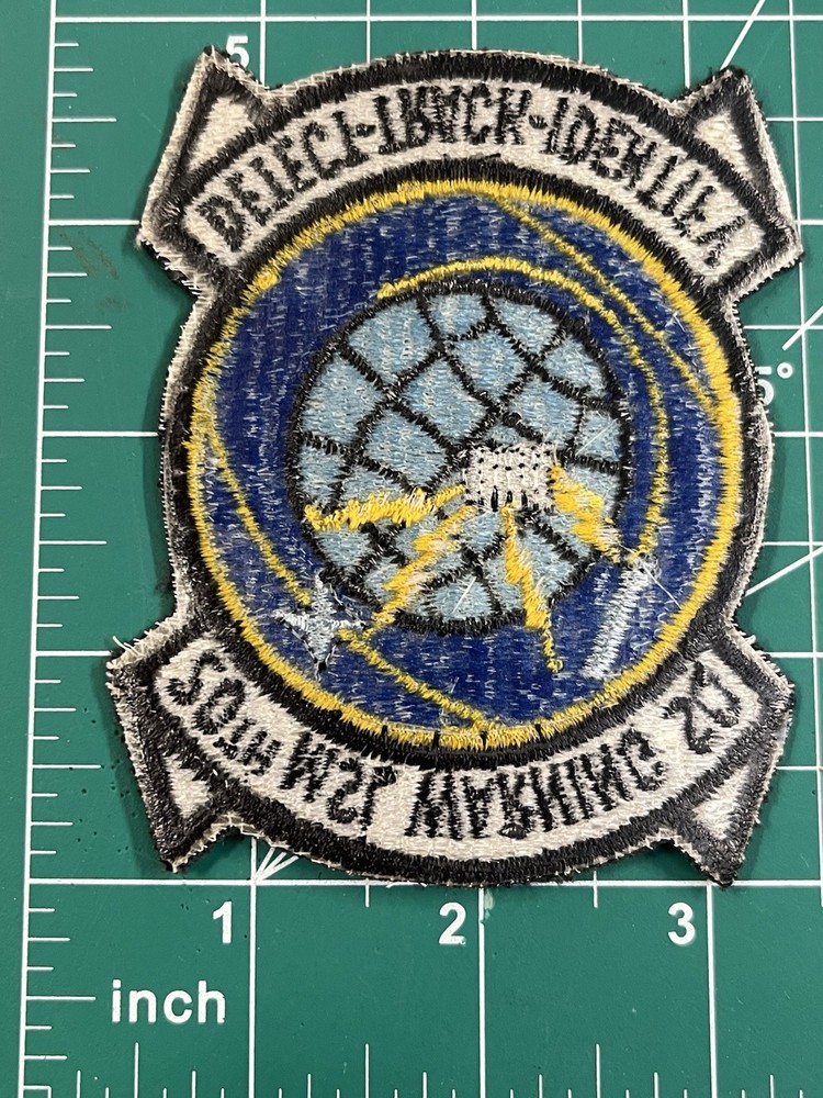 USAF US Air Force 20th Missile Warning Squadron Patch