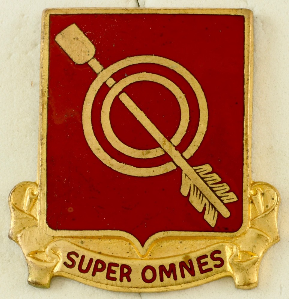 505th AAA Battalion Crest DI/DUI Pinback NS Meyer HM