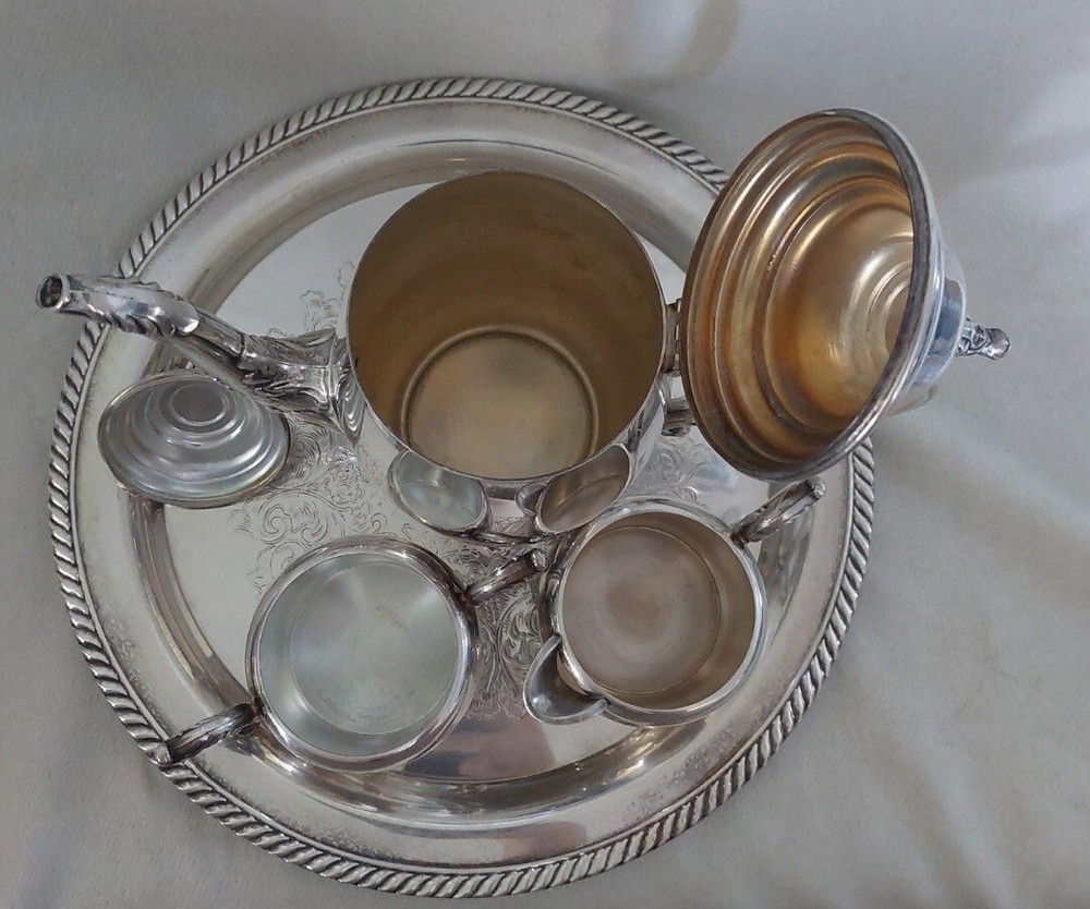Silver Plated Tea Set