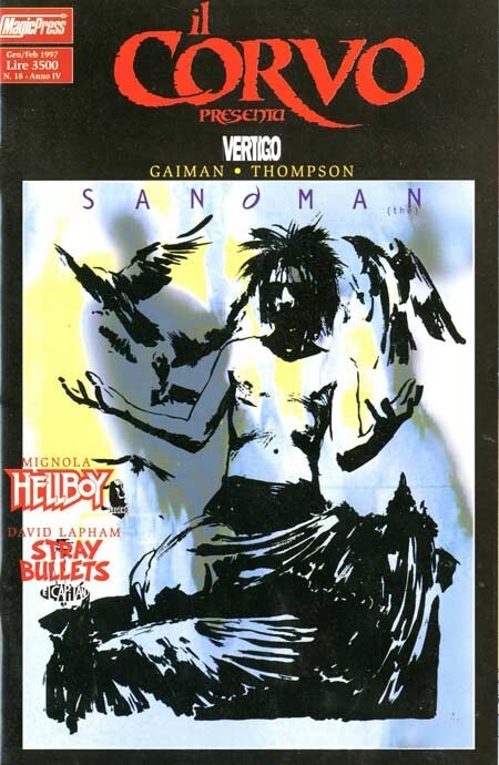 comic THE CROW PRESENTS 18 - MAGIC PRESS