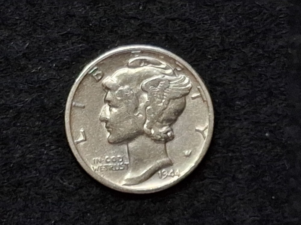 1944 P Mercury Dime