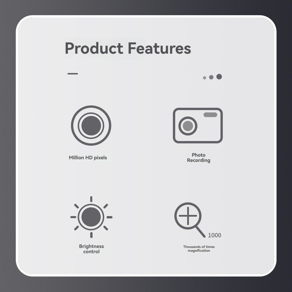 Wifi Digital Microscope 50X1600X Electronic Microscopes with