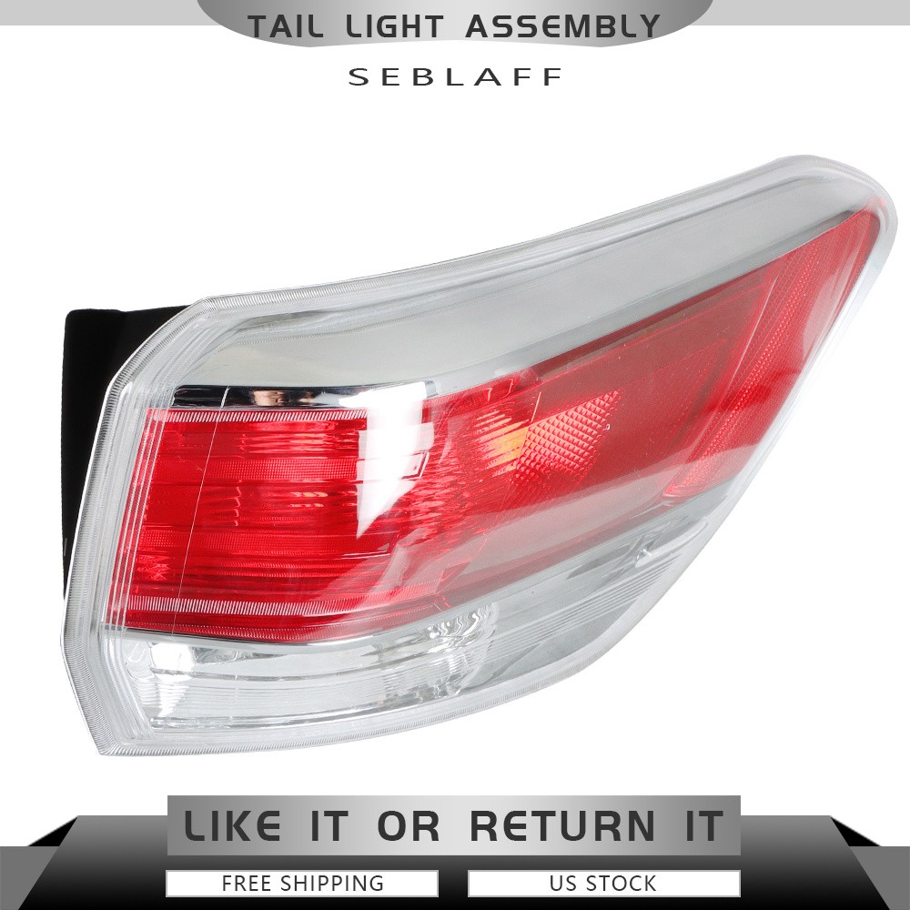 For Toyota Highlander 2014-2016 Outer Tail Light Assembly Passenger Right Side