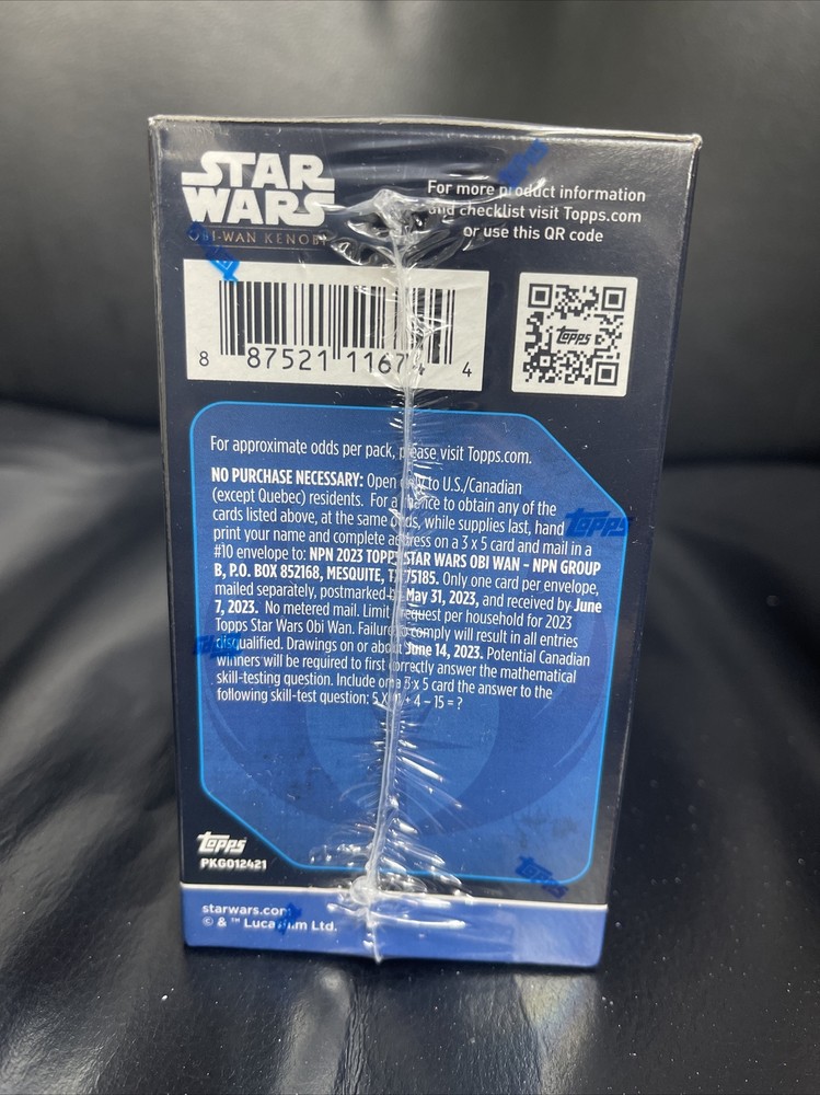 2023 Topps Star Wars Obi-Wan Kenobi Blaster Box..