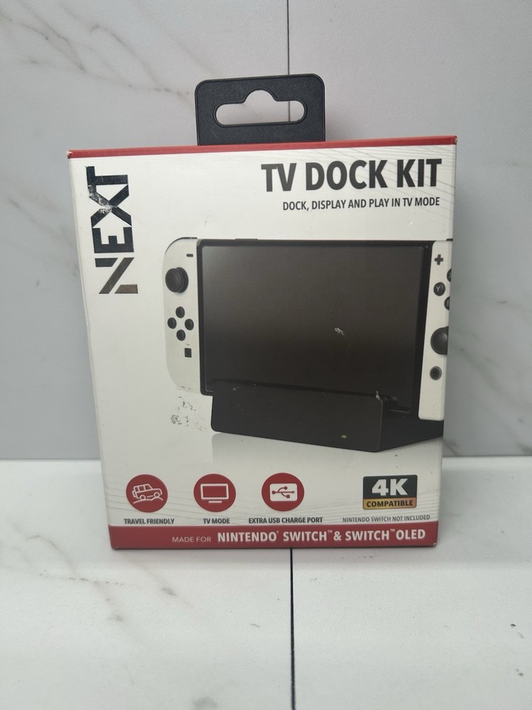 Open Box Next TV Dock Kit For Nintendo Switch NSDKHU Tested/Working