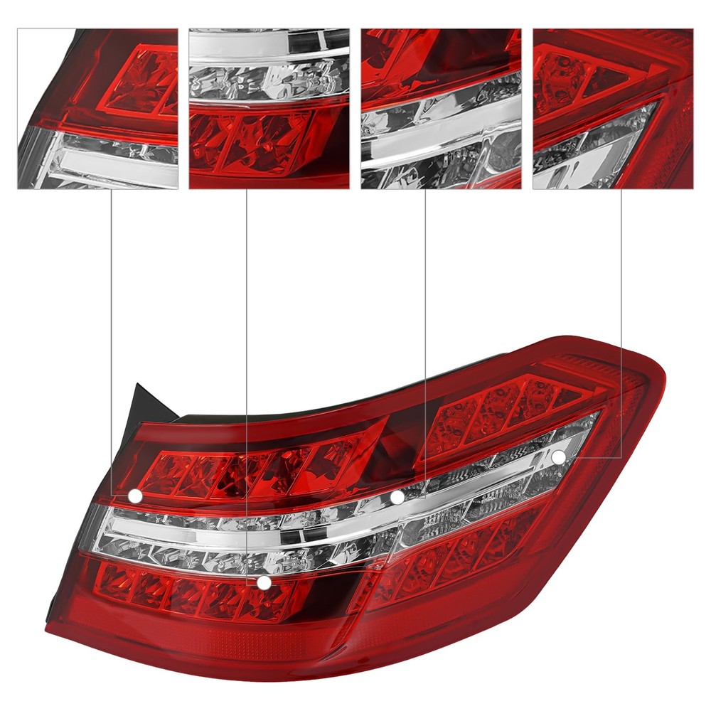 LED Tail Light Lamp for 2010-2013 W212 E-Class E350 E550 Sedan Passenger Side