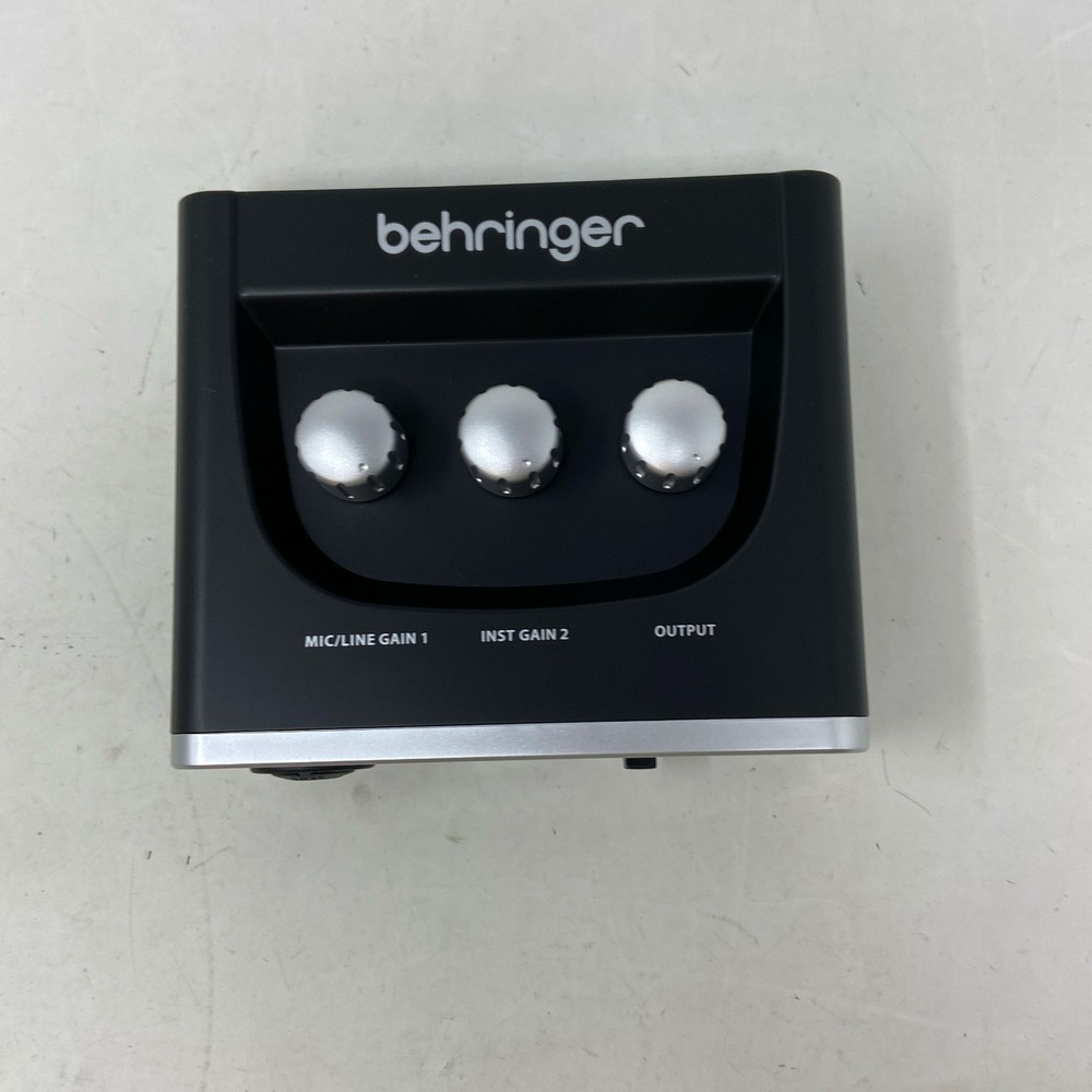 Behringer U-PHORIA UM2 2x2 USB Audio Interface - Black