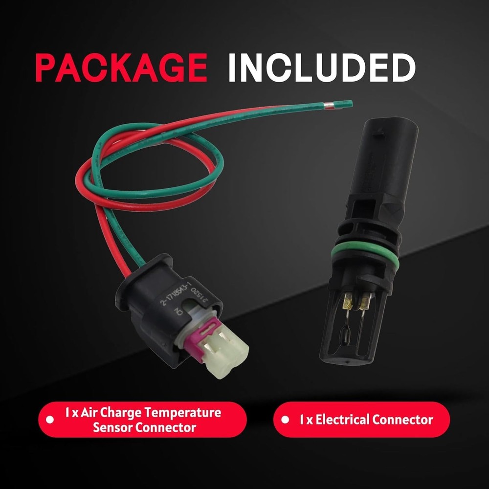 Air Charge Temperature Sensor & Connector Compatible with Chrysler ... Fast Ship
