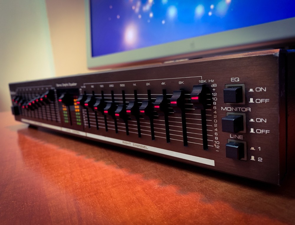 SONICO EQ35 🌈RaRe🌈 Vintage Stereo Equalizer