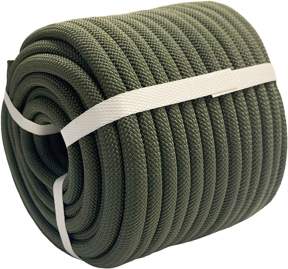 Braided Polyester Arborist Rope 3/8" x 200' Green