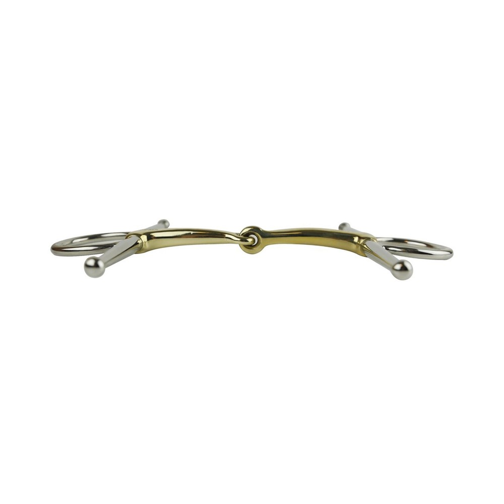 AK Full Cheek Snaffle Horse Riding Bit in German Silver