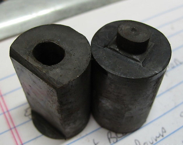 8 x 10 Oval Ironworker Punch & Die Set 1” Diameter [OF9]