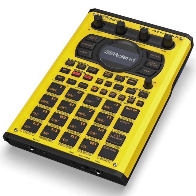 ROLAND SP-404MKII Yellow Sampler & Effect, Beatmaking Machine Tabletop