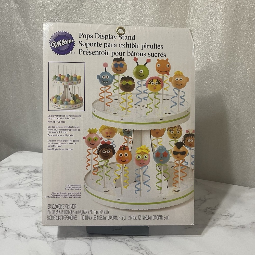 Wilton Cake Pop Display Stand Holds 28 Sticks