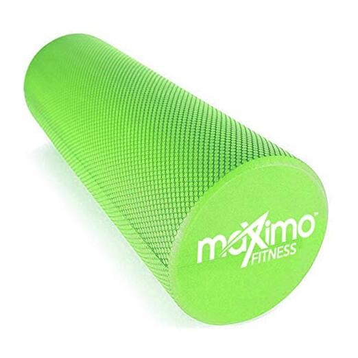 Foam Roller - High Density Exercise Roller for Trigger Point 15cm x 45cm Green