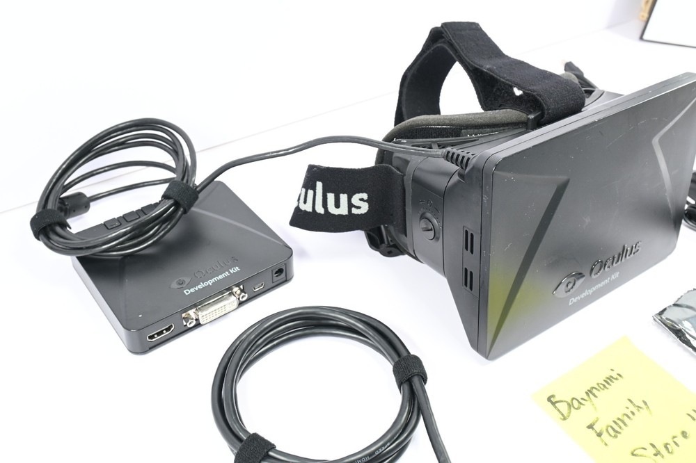 Meta Oculus Rift DK1 Development Headset Kit - Fully Tested and Operational