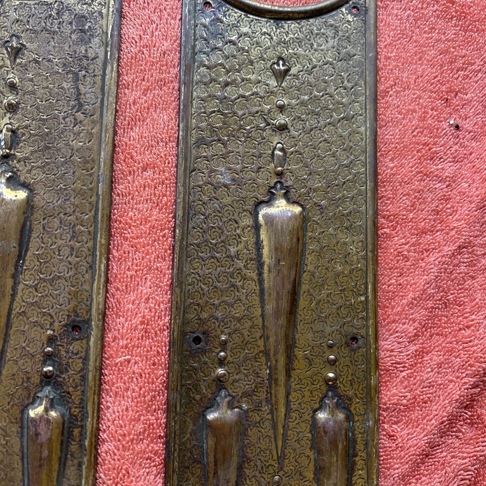 Vintage Brass Door Decor