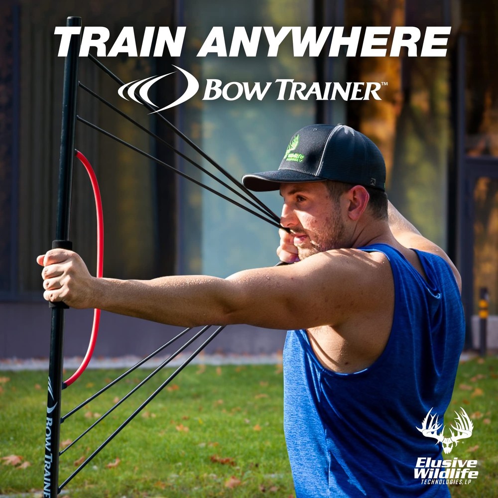 Resistance Trainer - Adjustable Archery Training Tool with 10"- 32" Draw Leng...
