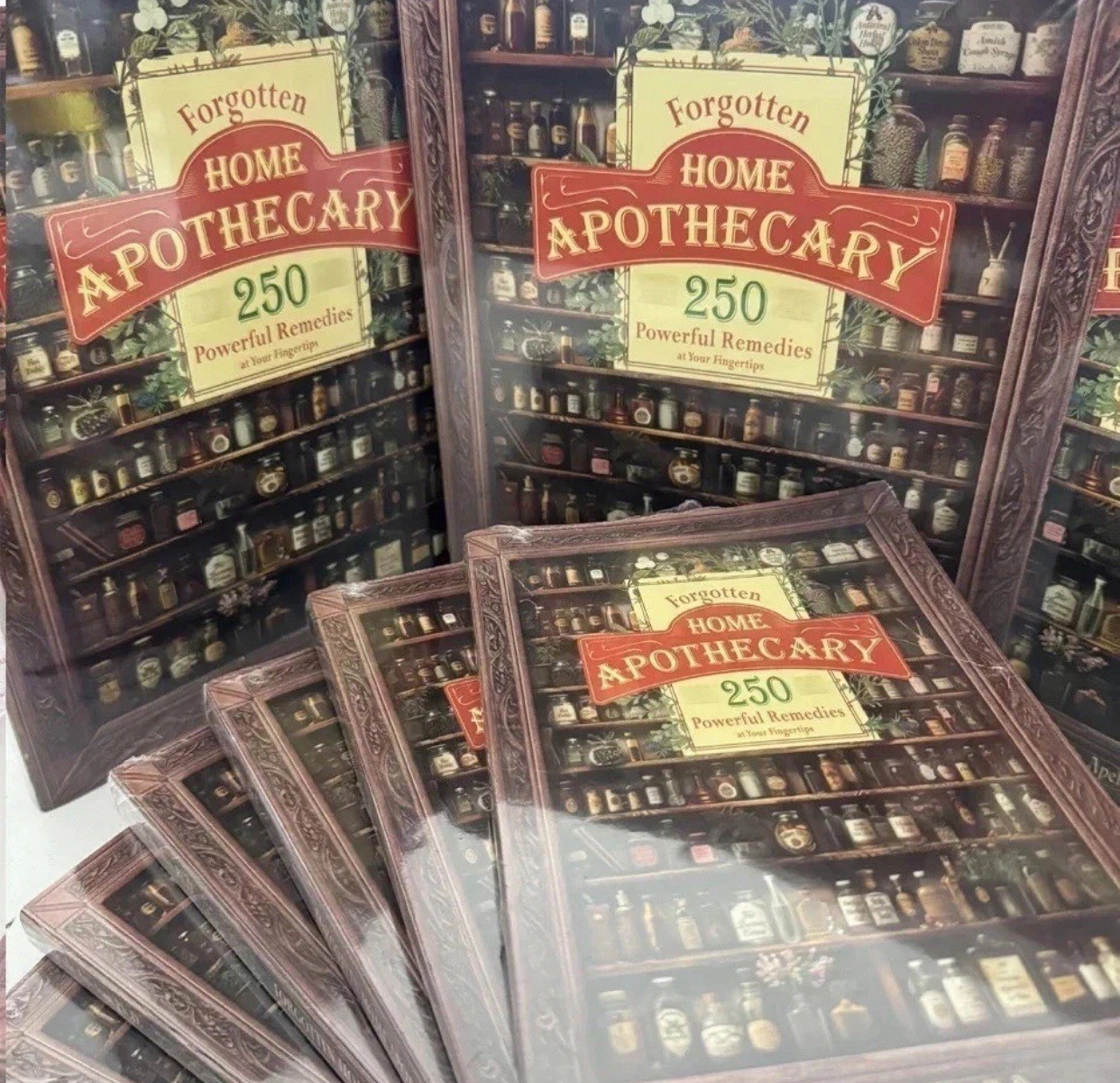 Forgotten Hom- Apσthecary:250-Powerful Remedies By Nicole Apelian=PhD