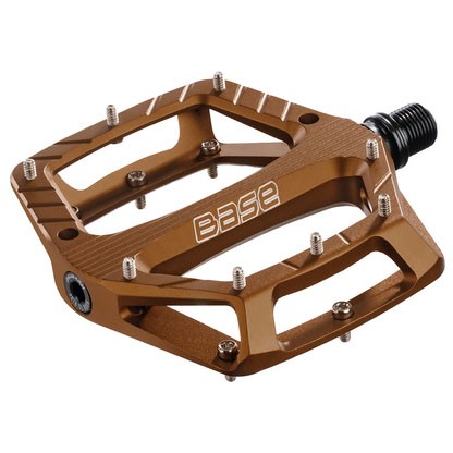 Reverse Base Copper Pedals with Baurillium Bushings, Wide Platform & Rugged