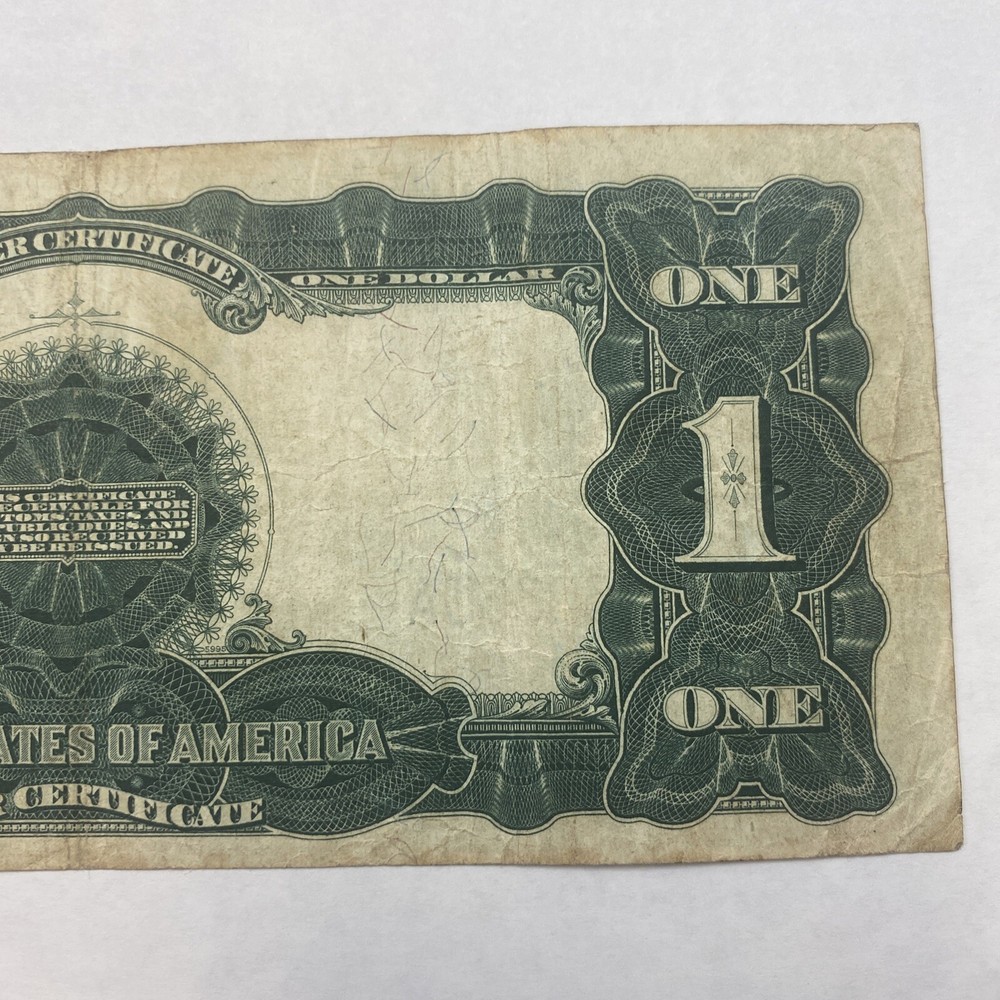 1899 1 black eagle silver certificate
