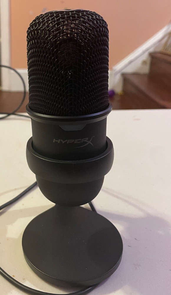 hyperx solocast usb microphone New black wire included no box
