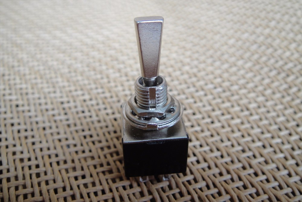ON/ON/ON Mini Toggle Switch 3 Position 3 Circuits DP3T for Guitar Effects Pedal