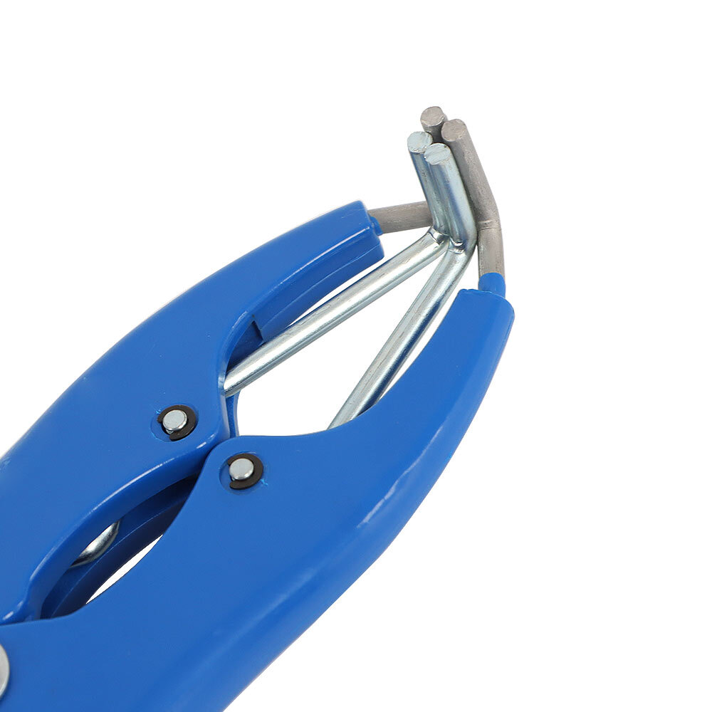 Elastrator Castration Plier +100 Blue Rubber Rings Applicator Castrator Rings