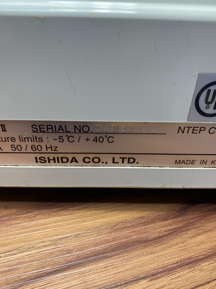 NOT WORKING FOR PARTS Ishida Counting Weighing Computing Scale NOVA-II