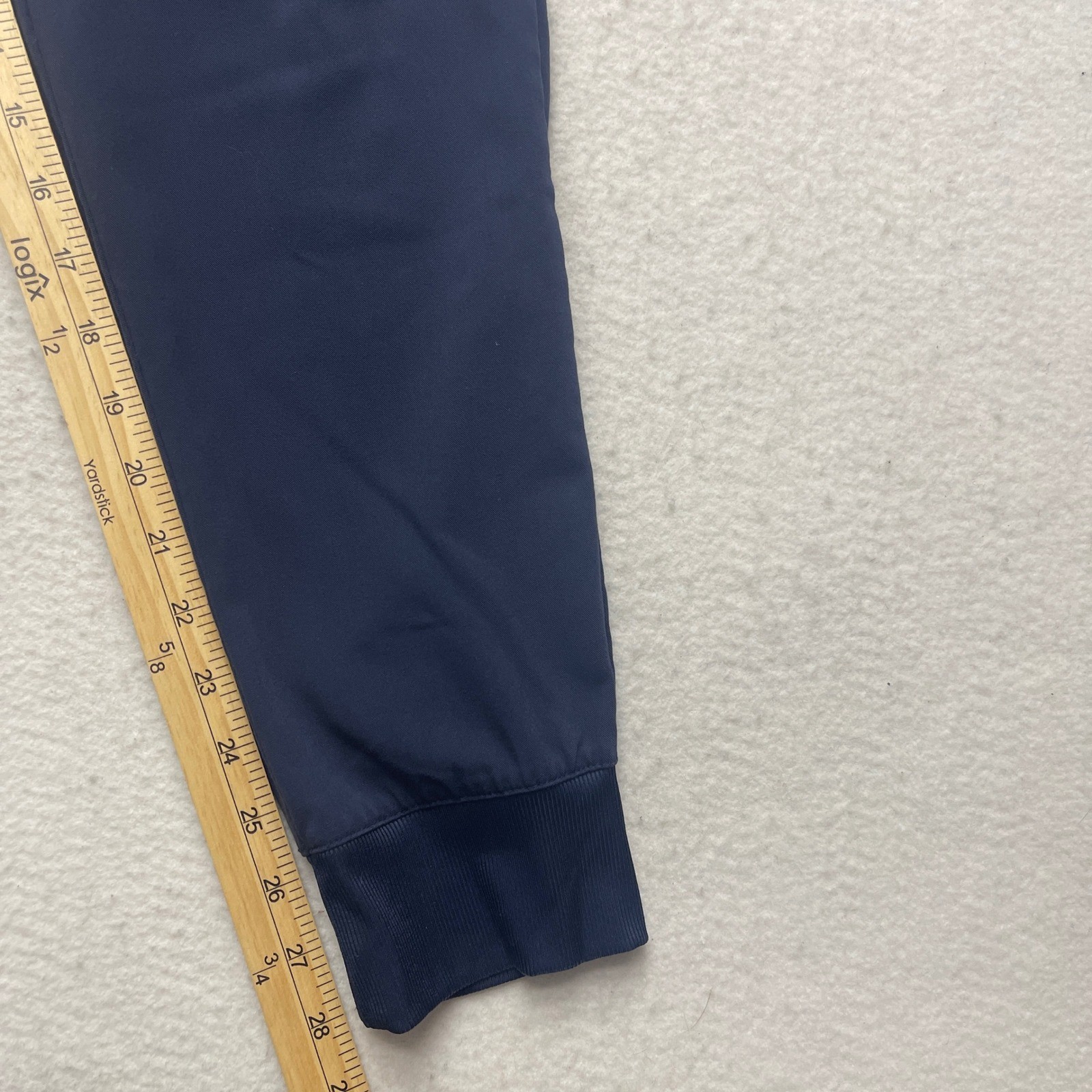 Beyond Scrubs Scrub Set Womens XS Navy Blue Jogger Pants V-Neck Top Uniform