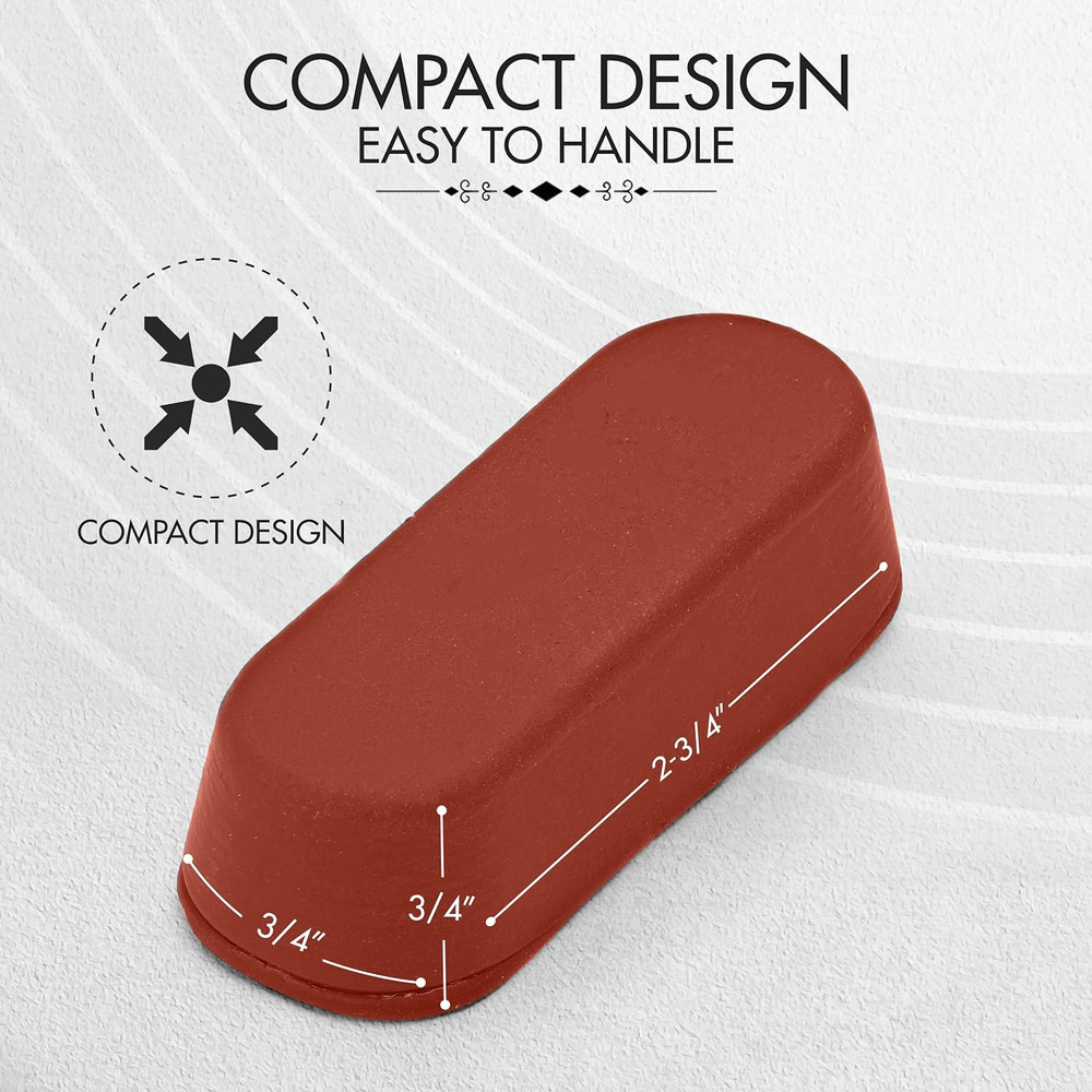 6 Piece Polishing Compound Cutting & Buffing Compound 1 Oz Kit - Includes: Black