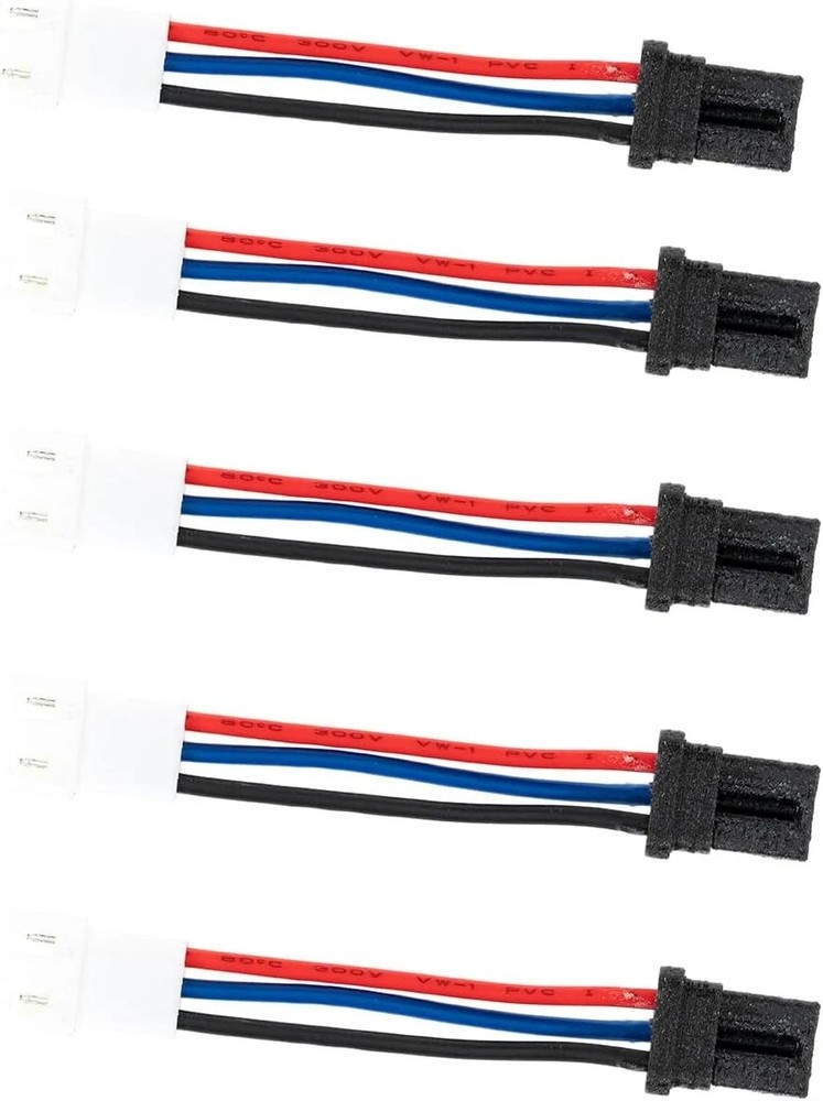 Battery Adapter Cable for TRX4M RC CAR, 5PCS