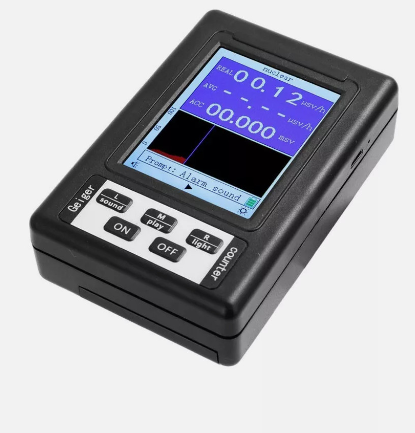 BR-9B Digital Display Nuclear Radiation Detector Geiger Counter Semi-functional