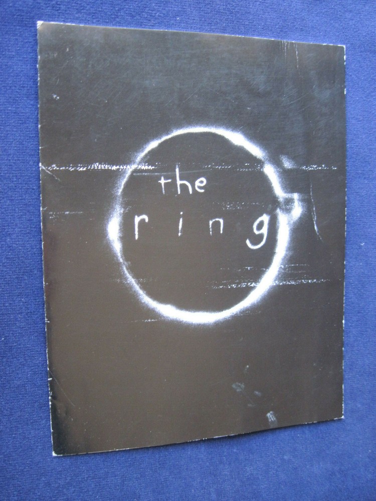 ORIGINAL ARCHIVE for the Film THE RING - 2 SCRIPTS, PROD. MATERIAL & PROGRAM