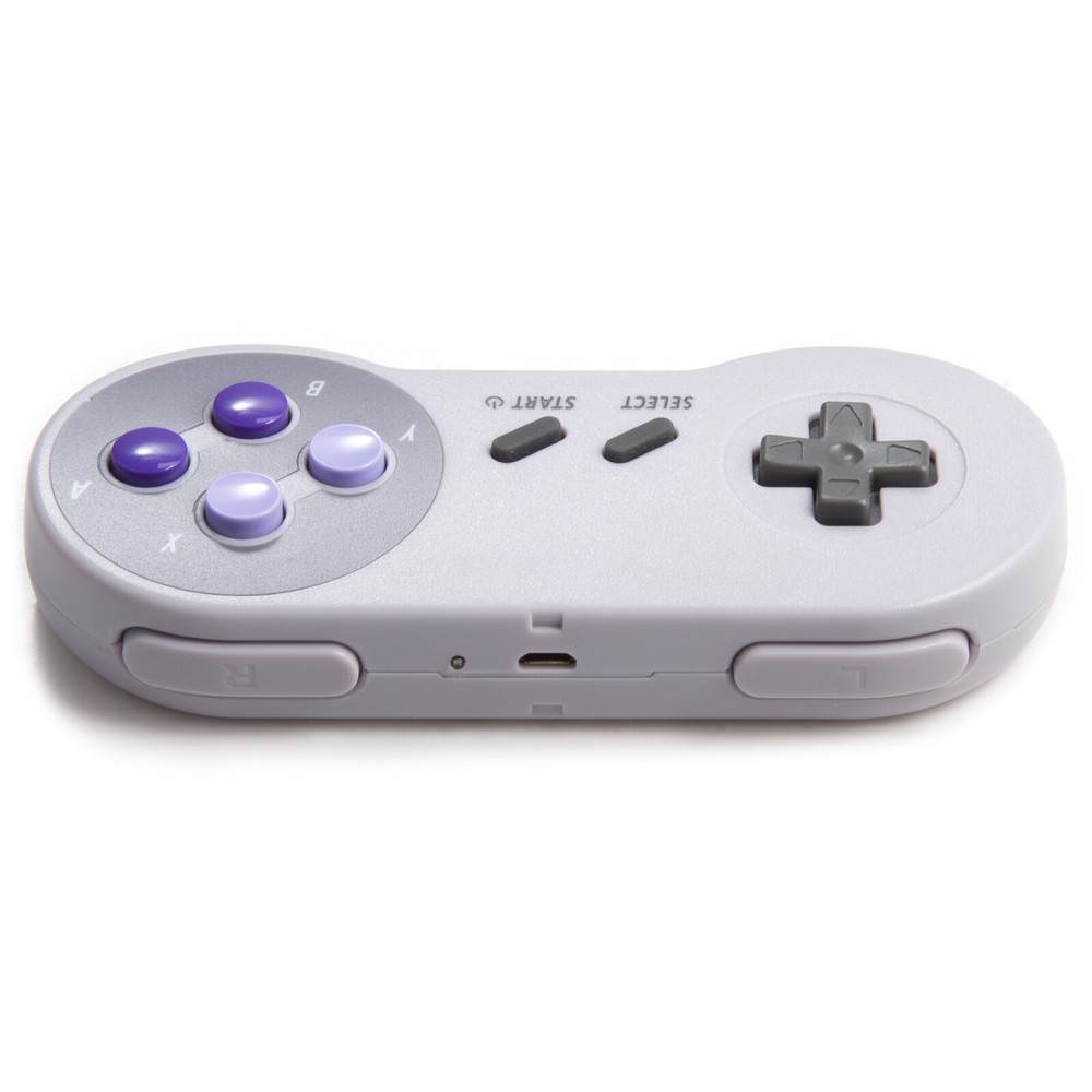 2.4Ghz Wireless SNES Controller Gamepad for Super SNES/ SFC Windows PC MAC OS