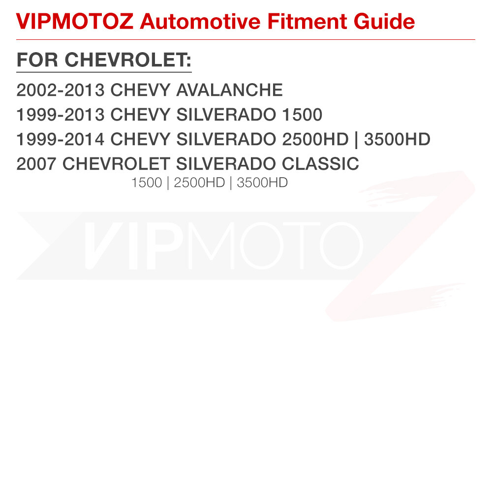 1999-2013 Chevy Silverado Avalanche BRIGHT SMD LED License Plate Lights Lamp SET