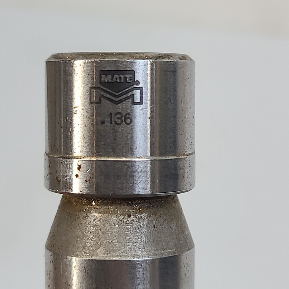Mate .136 Round Punch Press Tool