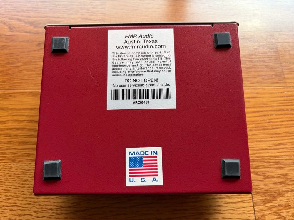 FMR Audio A.R.C. Compressor Early Model Red Knob