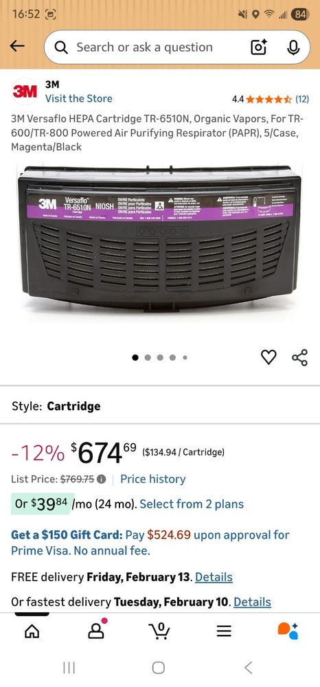 3M Versaflo TR-6510N