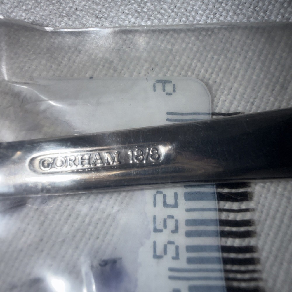 Gorham Silver Tristan II Teaspoon 9331300 New Flatware Silverware NIP