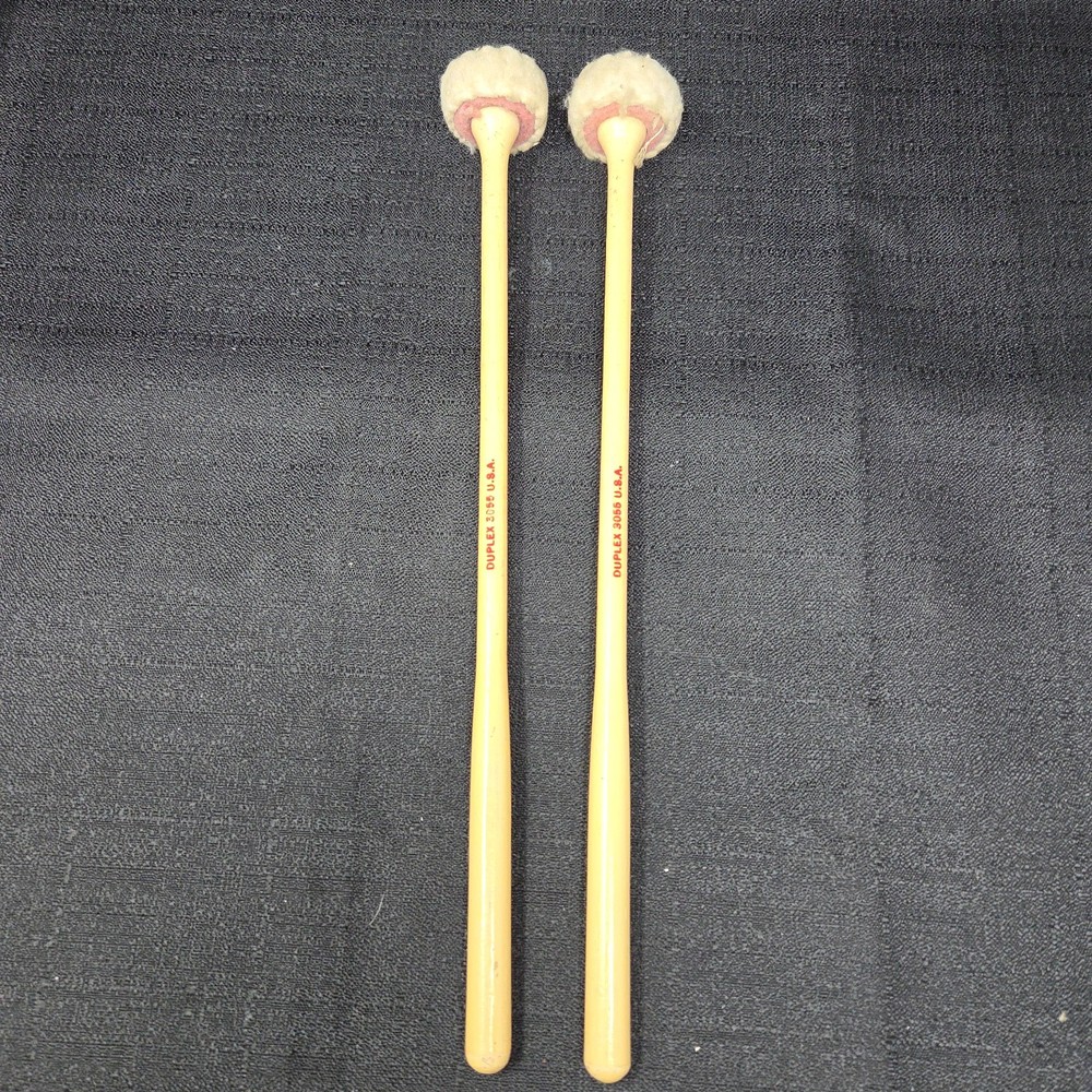 VTG Duplex 3055 Drum Mallets USA Made Drum Corps See Pics