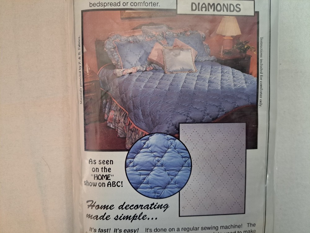 Cambridge Marking Systems - Fabric Template (Diamonds) - New