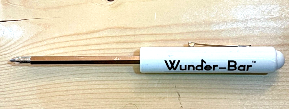 Pocket Screwdriver, "Wunder-Bar", Multi-Tool, Pocket Clip, Cross & Flat Blade