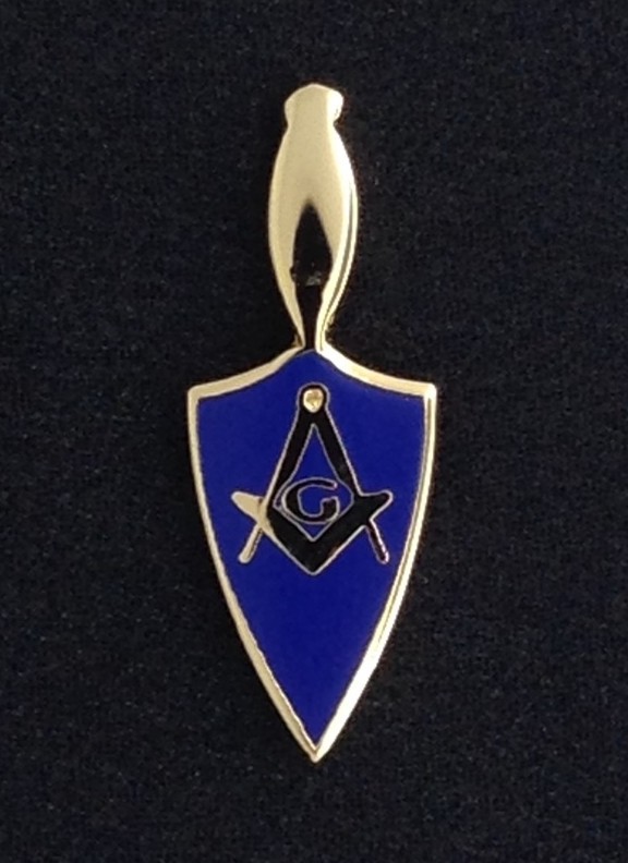 Masonic Trowel Lapel Pin