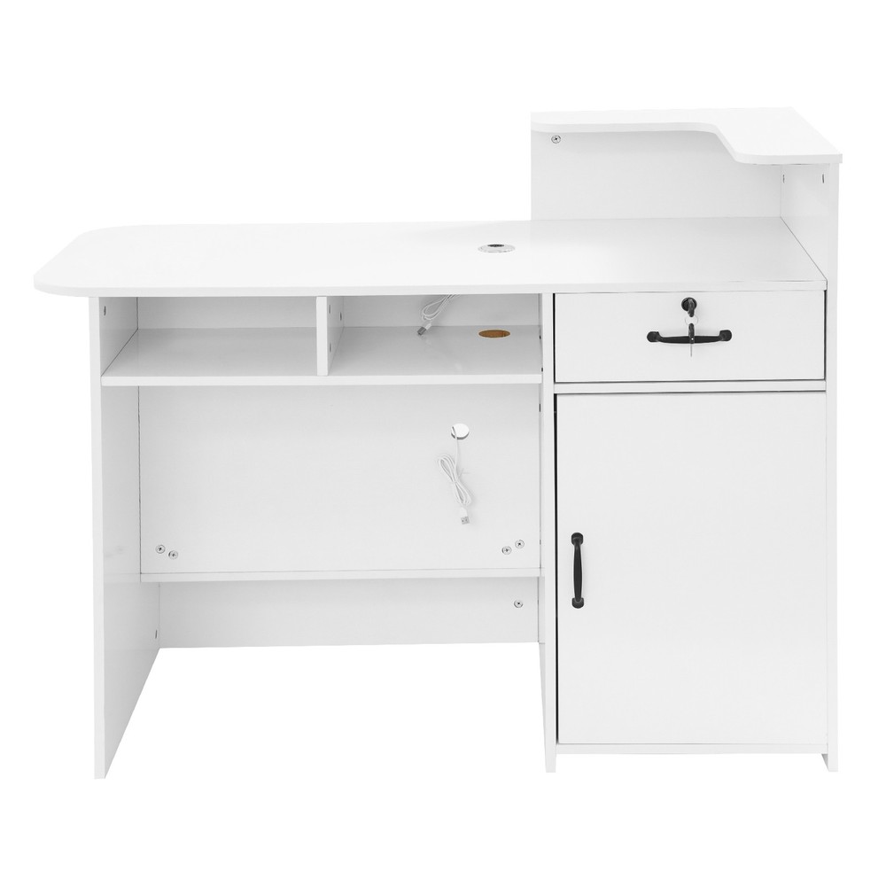 Modern Reception Desk Receptionist Front Desk Commercial Reception Table