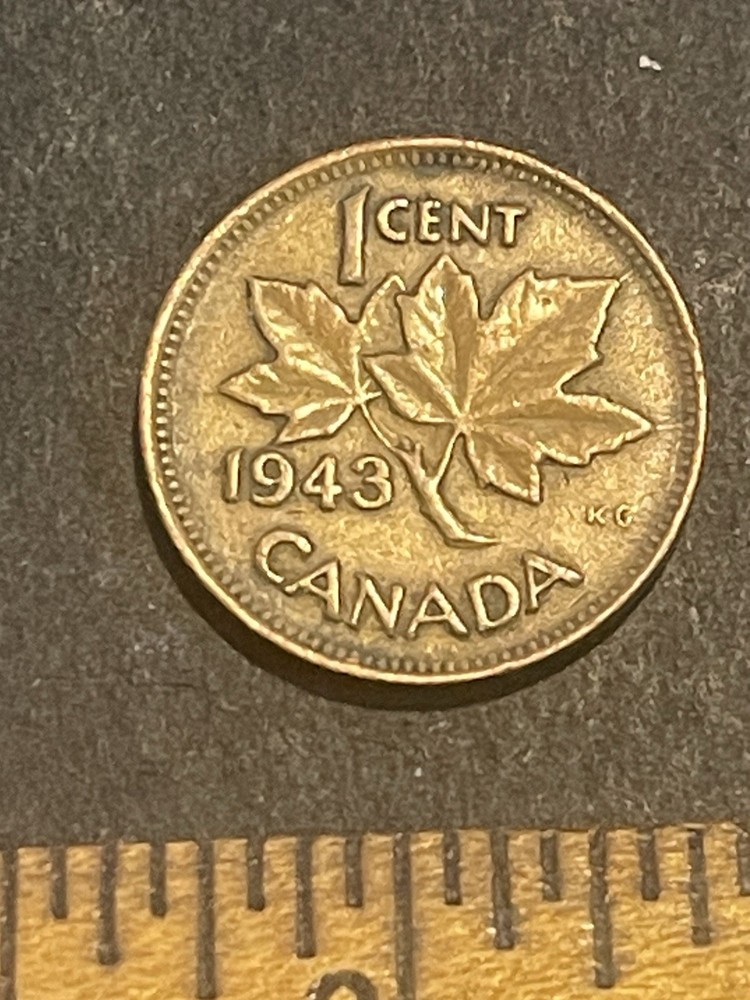 1943 Canada 1 Cent X2944