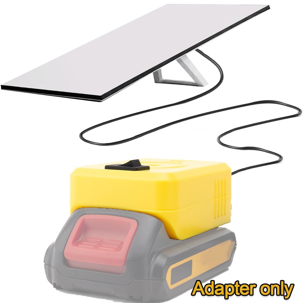 Battery Adapter For Starlink Mini DC Power Cable Compatible With Dewalt 20V